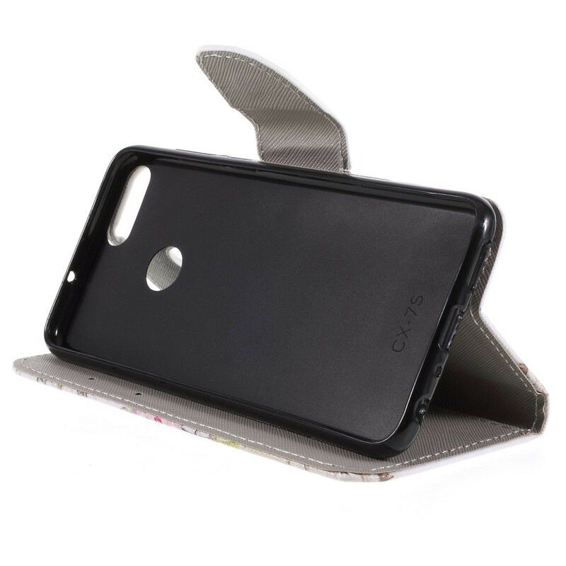 Flip Cover Huawei P Smart Retro Eiffeltårnet