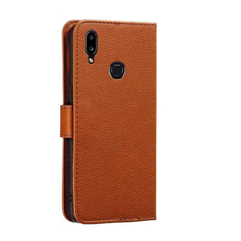 Flip Cover Samsung Galaxy A10s Imiteret Læder Lev Din Drøm