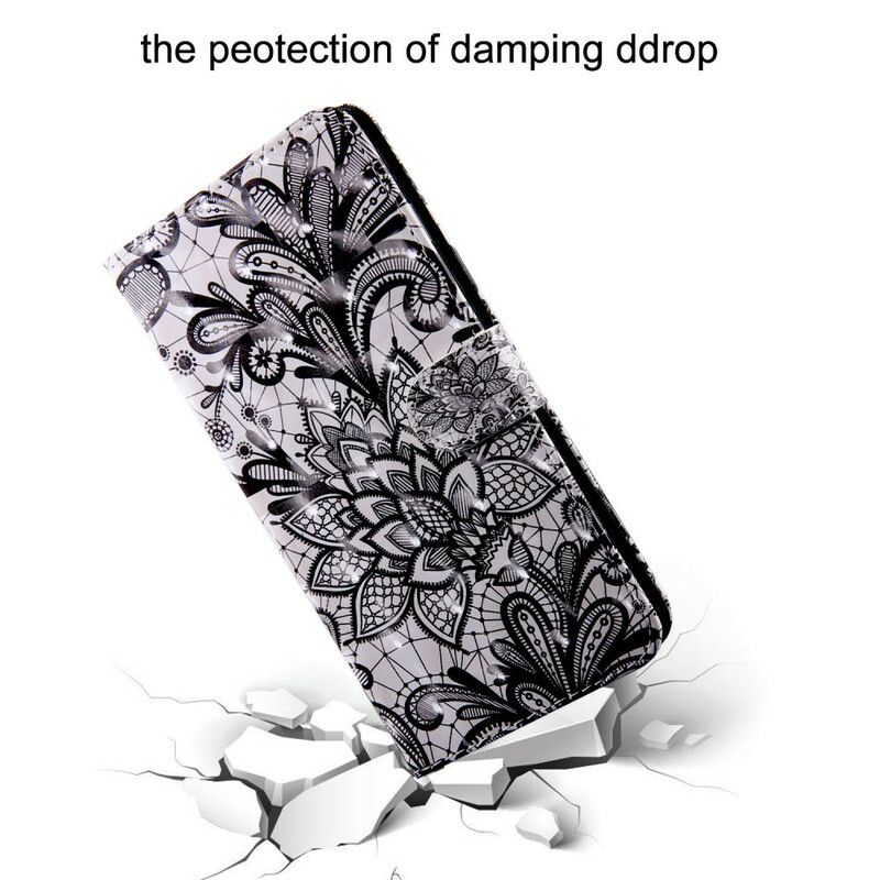 Flip Cover Samsung Galaxy A10s Lys Plet Blonde