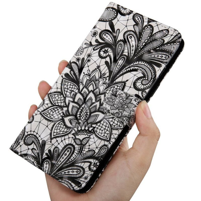 Flip Cover Samsung Galaxy A10s Lys Plet Blonde