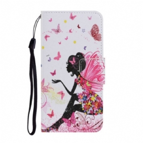 Flip Cover Samsung Galaxy A54 5G Med Snor Thong Fairy