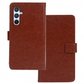 Læder Cover Samsung Galaxy A54 5G Imiteret Læder Idewei