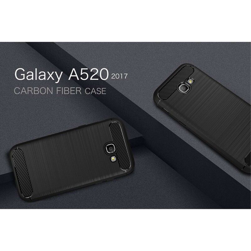 Cover Samsung Galaxy A5 2017 Børstet Kulfiber