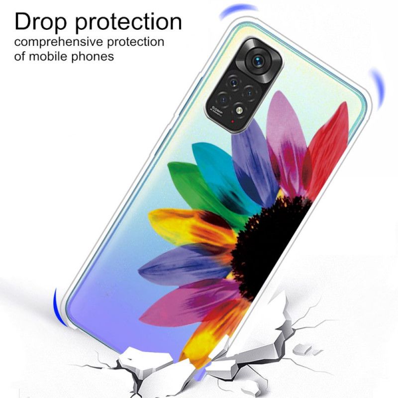 Cover Xiaomi Redmi Note 11 / 11S Farverige Kronblade