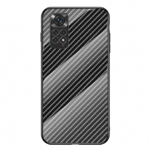 Cover Xiaomi Redmi Note 11 / 11S Kulfiber Hærdet Glas