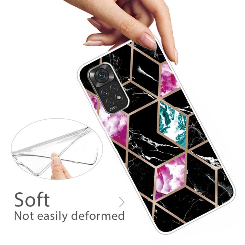 Cover Xiaomi Redmi Note 11 / 11S Marmorgeometri