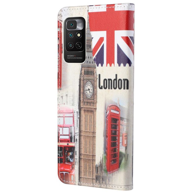 Læder Cover Xiaomi Redmi Note 11 / 11S London Life