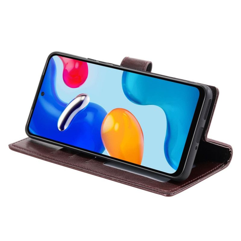 Læder Cover Xiaomi Redmi Note 11 / 11S Søn Mandala
