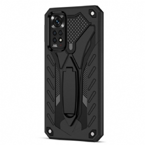Mobilcover Xiaomi Redmi Note 11 / 11S Lodret Og Vandret Aftageligt Beslag