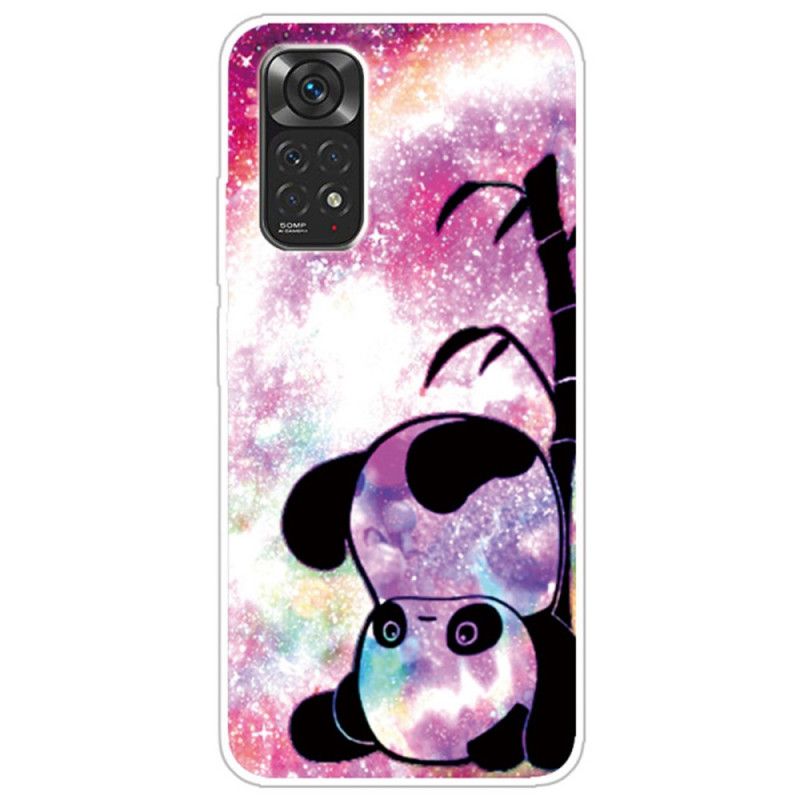 Mobilcover Xiaomi Redmi Note 11 / 11S Panda Og Bambus