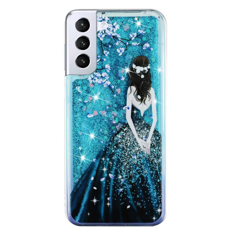 Cover Samsung Galaxy S22 Plus 5G Pailletterkvinde