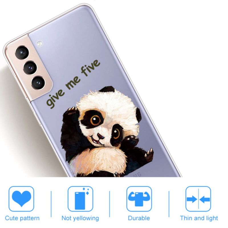 Cover Samsung Galaxy S22 Plus 5G Panda Giv Mig Fem