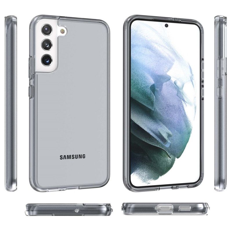 Cover Samsung Galaxy S22 Plus 5G Transparent Hybridfarvet