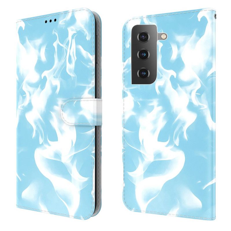 Flip Cover Samsung Galaxy S22 Plus 5G Abstrakt Mønster