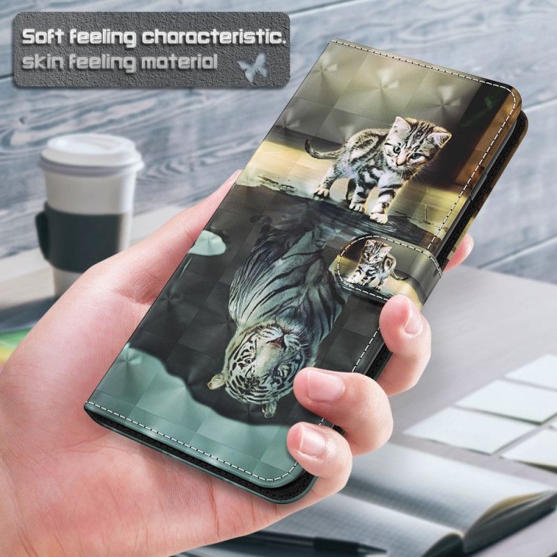 Læder Cover Samsung Galaxy S22 Plus 5G Ernest The Tiger