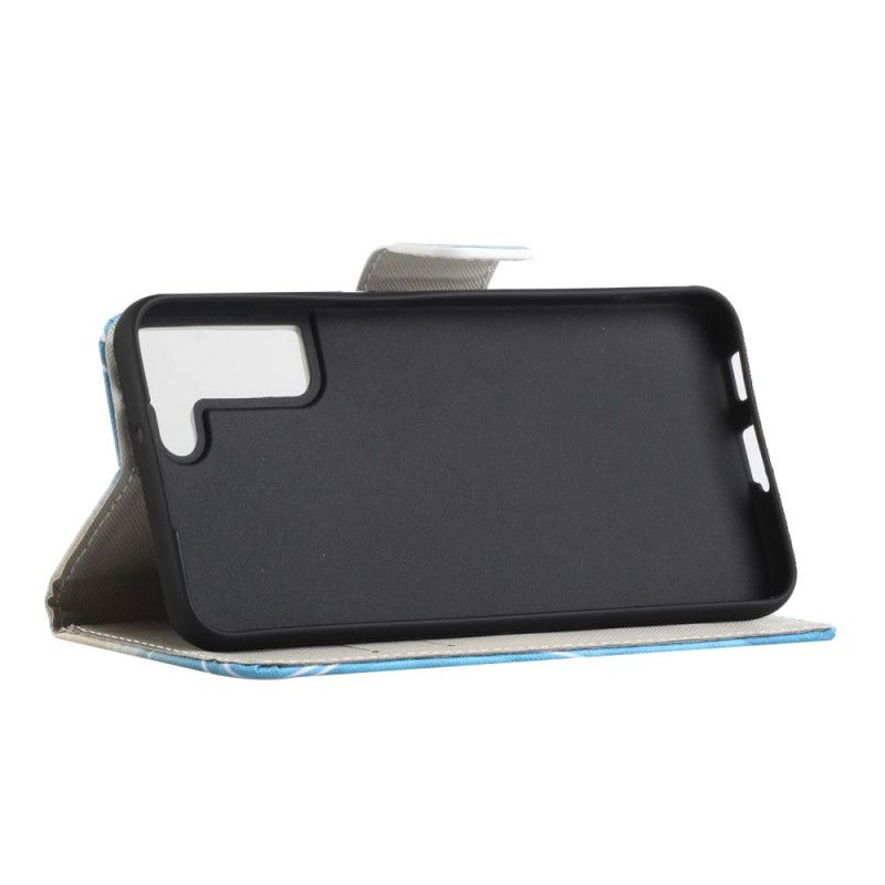 Læder Cover Samsung Galaxy S22 Plus 5G Ugler