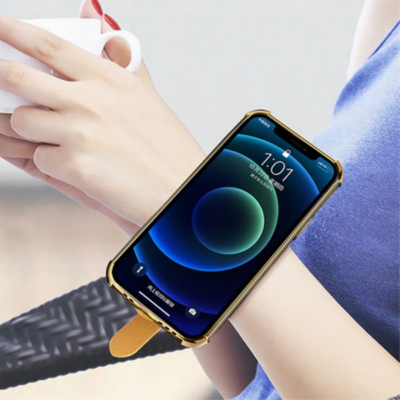 Cover Huawei P50 Pro Croc Armbånd