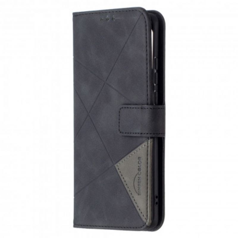 Flip Cover Huawei P50 Pro Binfen Farvetrekanter