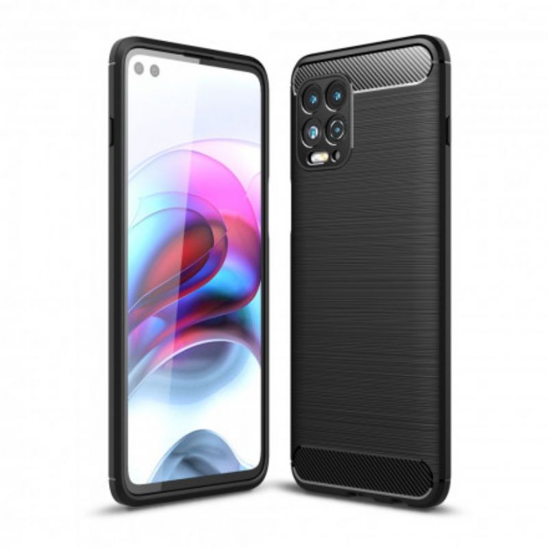 Cover Moto G100 Børstet Kulfiber