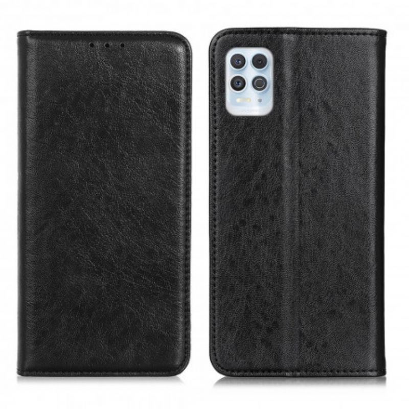 Cover Moto G100 Flip Cover Nøgternhed Læderstil