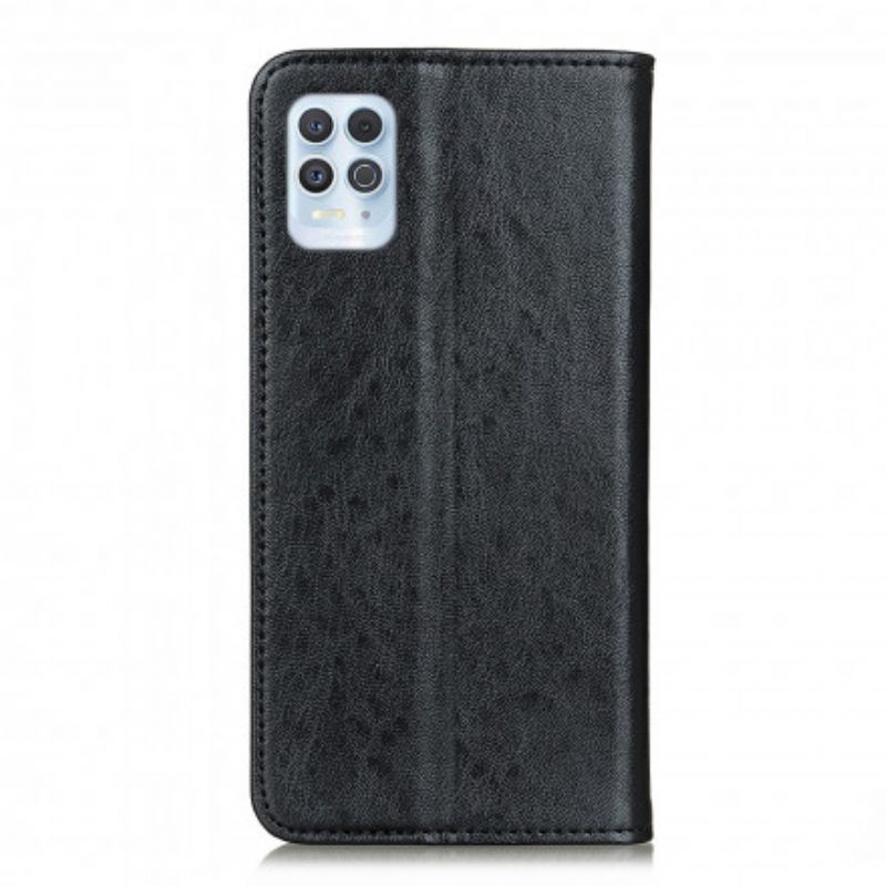Cover Moto G100 Flip Cover Nøgternhed Læderstil