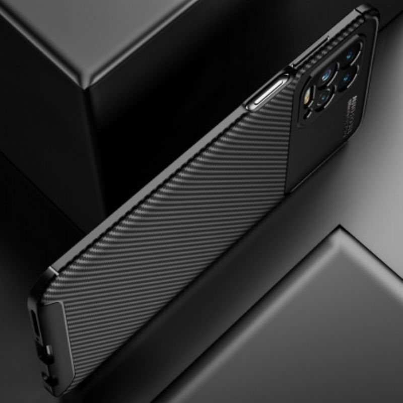 Cover Moto G100 Kulfibertekstur Fleksibel