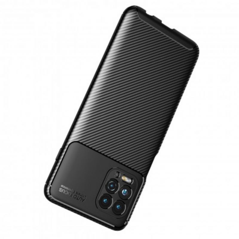 Cover Moto G100 Kulfibertekstur Fleksibel
