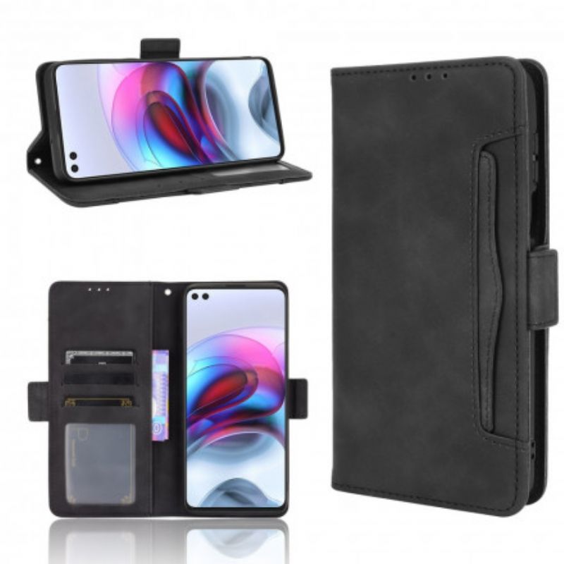 Flip Cover Moto G100 Førsteklasses Multikort
