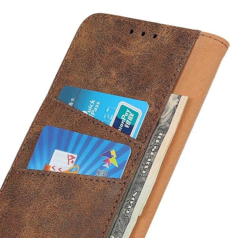 Flip Cover Huawei P Smart Z / Honor 9X Læder Cover Dobbeltsidet Magnetisk Klap
