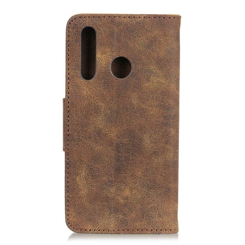 Flip Cover Huawei P Smart Z / Honor 9X Læder Cover Dobbeltsidet Magnetisk Klap