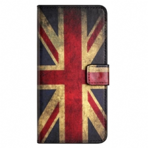 Flip Cover Xiaomi Redmi Note 12 4G Engelsk Flag