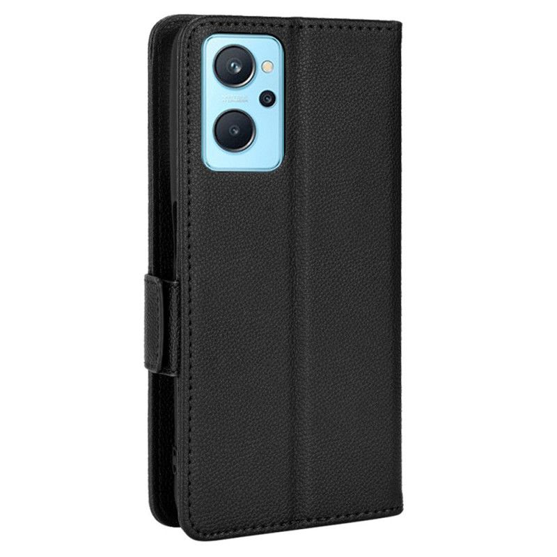 Flip Cover Realme 9i Faux Læder Litchi