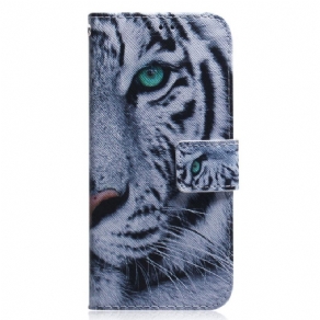 Flip Cover Realme 9i Hvid Tiger