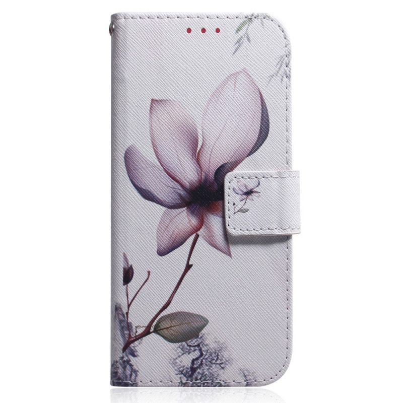 Flip Cover Realme 9i Pink Blomst