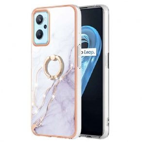 Mobilcover Realme 9i Marmor Med Ringstøtte