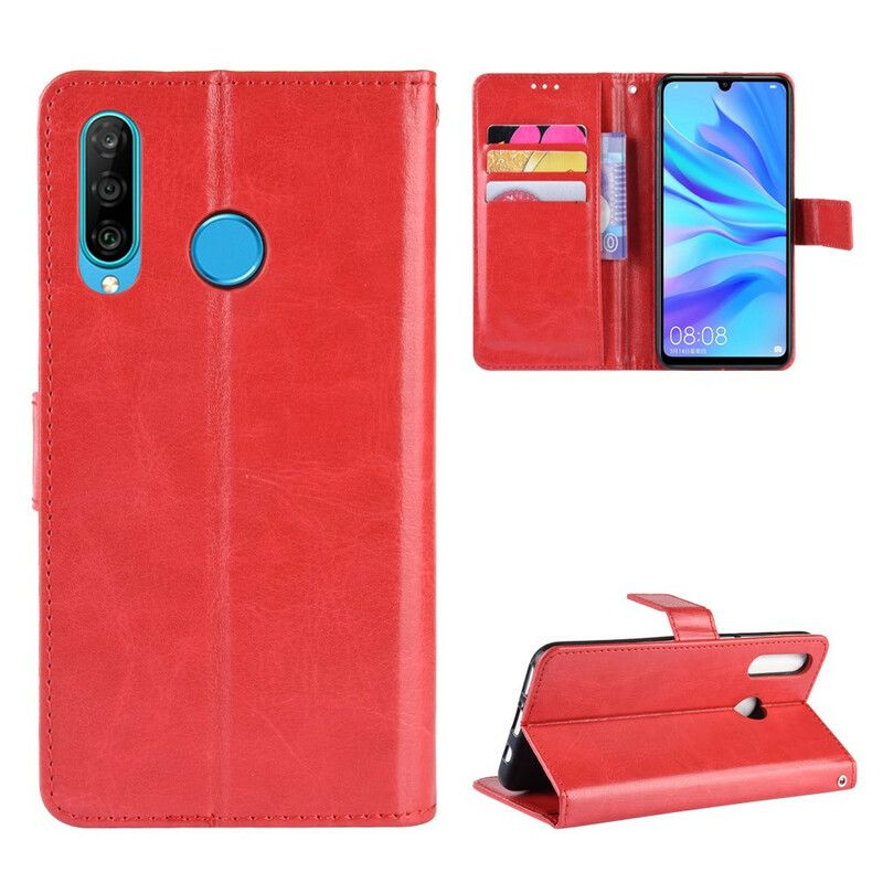 Flip Cover Honor 20 Lite / 20e Flashy Imiteret Læder