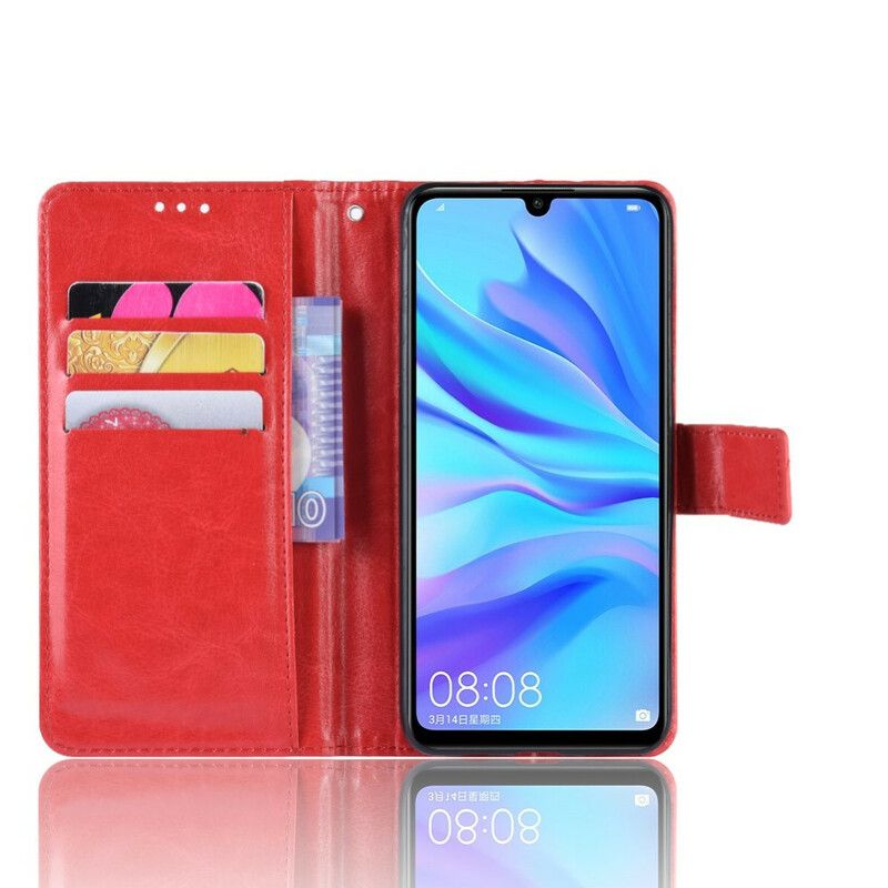 Flip Cover Honor 20 Lite / 20e Flashy Imiteret Læder