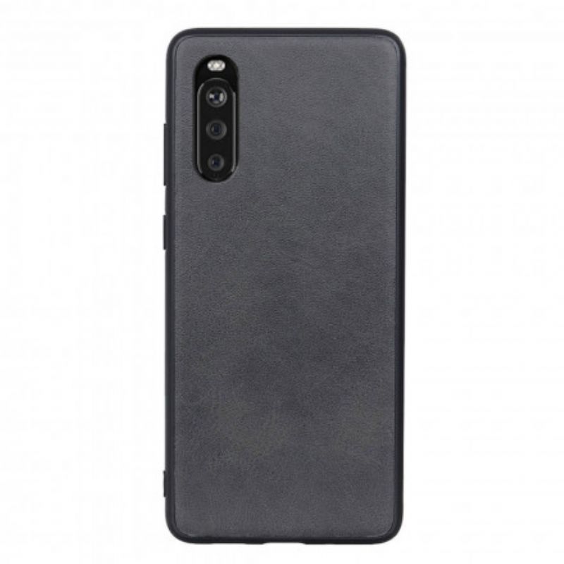 Cover Sony Xperia 1 III Lædereffekt