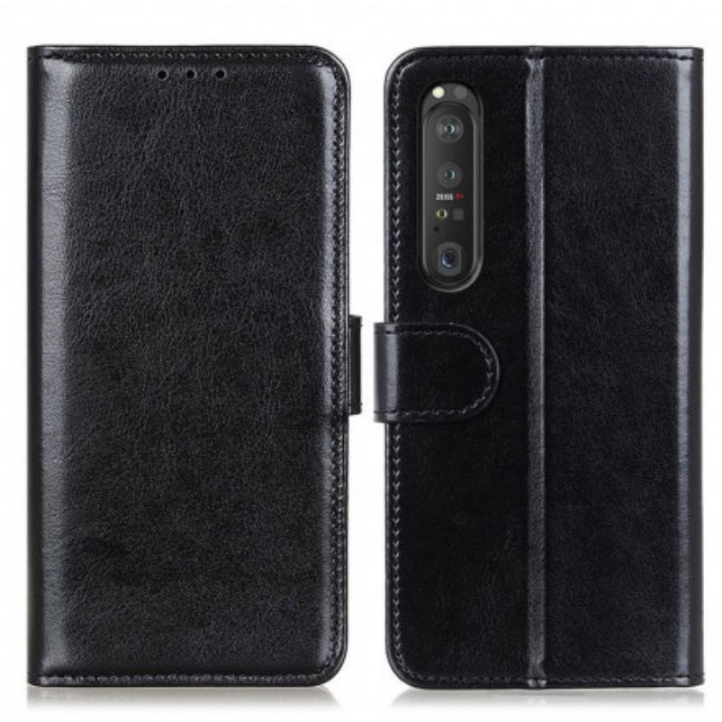Flip Cover Sony Xperia 1 III Finesse Kunstlæder