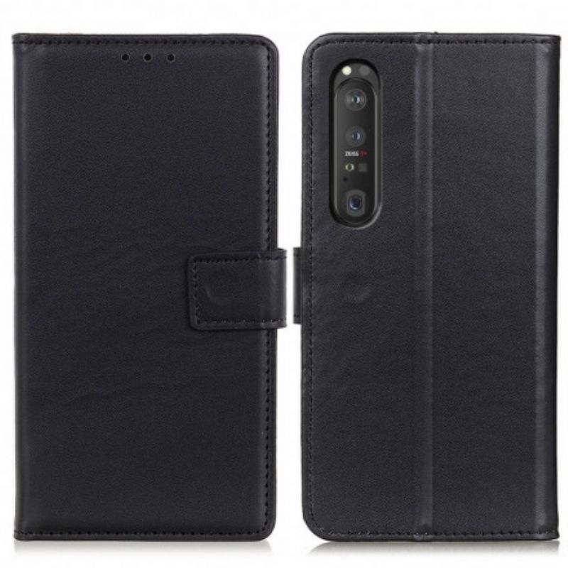 Flip Cover Sony Xperia 1 III Simpelt Kunstlæder