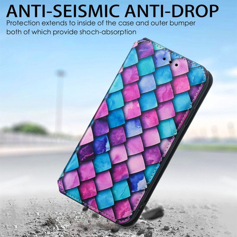 Cover Poco X4 Pro 5G Flip Cover Caseneo Rfid-design