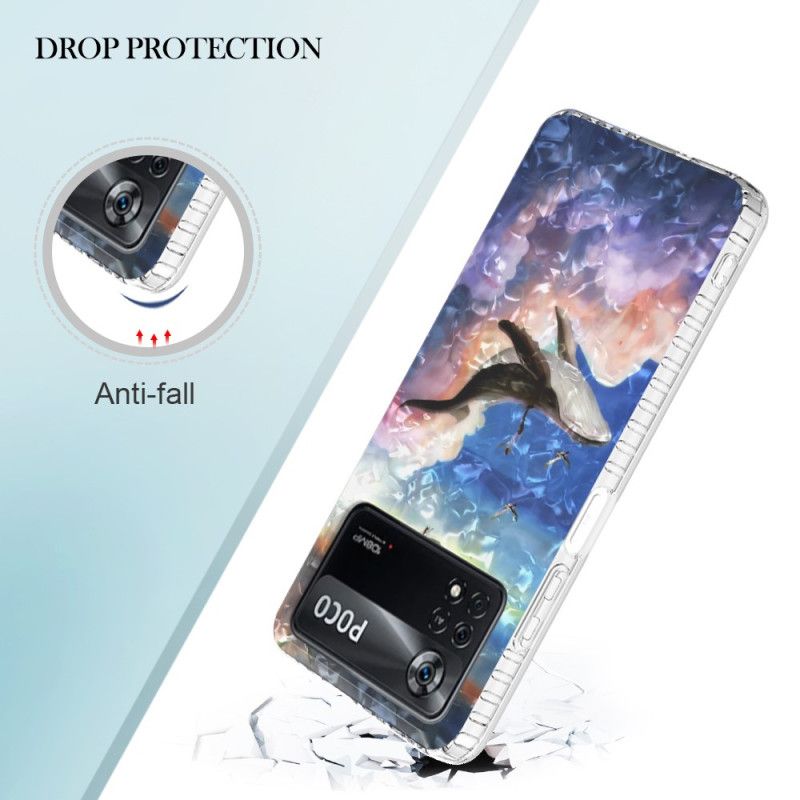 Cover Poco X4 Pro 5G Stilfuld Hval