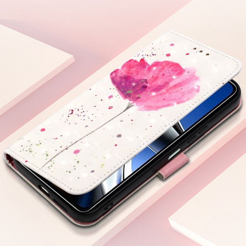Flip Cover Poco X4 Pro 5G Med Snor Stropgrime