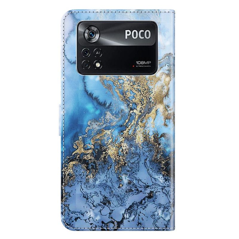 Flip Cover Poco X4 Pro 5G Med Snor Thong Art