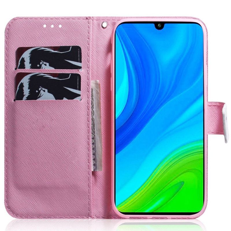 Flip Cover Poco X4 Pro 5G Med Snor Tomat På Remmekatten
