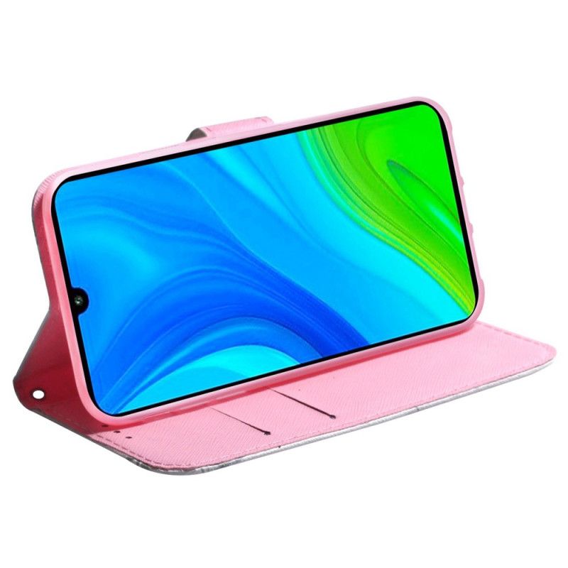 Flip Cover Poco X4 Pro 5G Med Snor Tomat På Remmekatten
