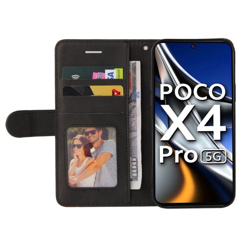 Flip Cover Poco X4 Pro 5G Med Snor Totonesrem