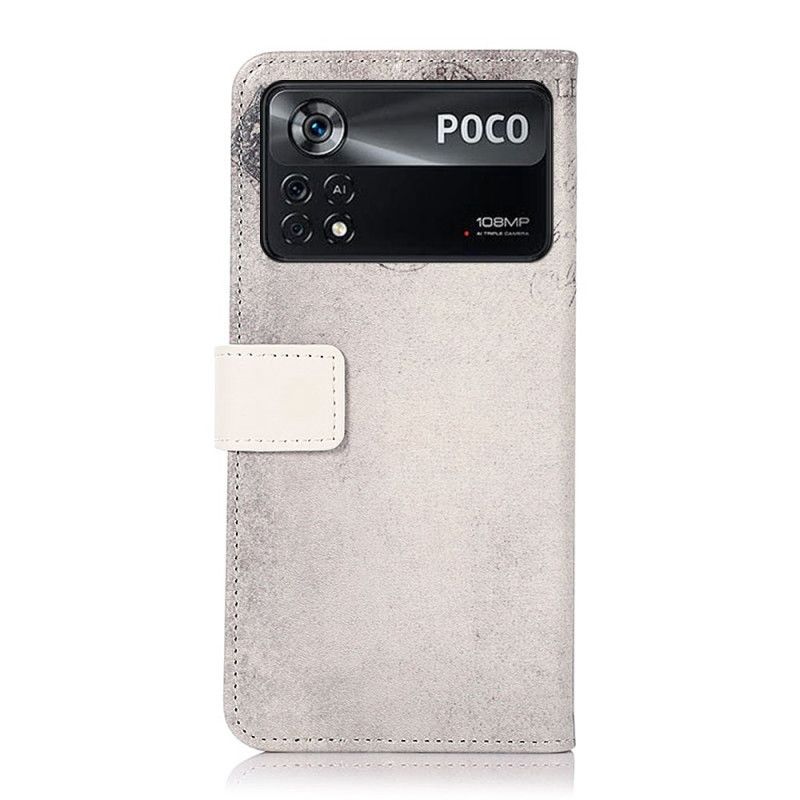 Flip Cover Poco X4 Pro 5G Rejsende Kat