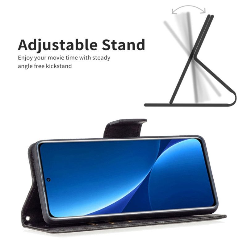 Flip Cover Poco X4 Pro 5G Spænde Og Rem