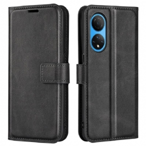 Flip Cover Honor X7 Ekstrem Slank Lædereffekt